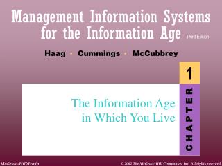 The Information Age in Which You Live