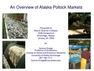 An Overview of Alaska Pollock Markets