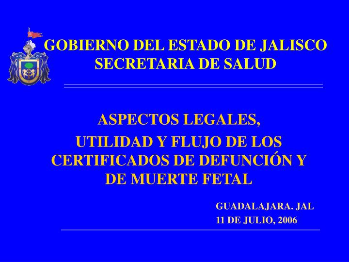 gobierno del estado de jalisco secretaria de salud