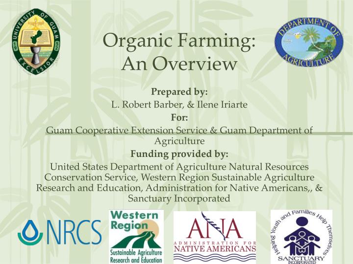 organic farming an overview