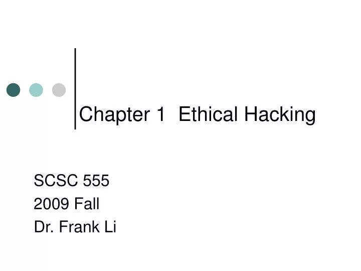 chapter 1 ethical hacking