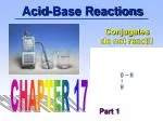 Acid-Base Reactions - slide 1