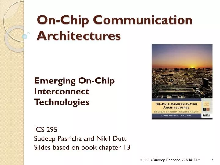 on chip communication architectures