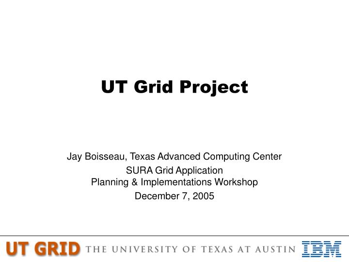 ut grid project