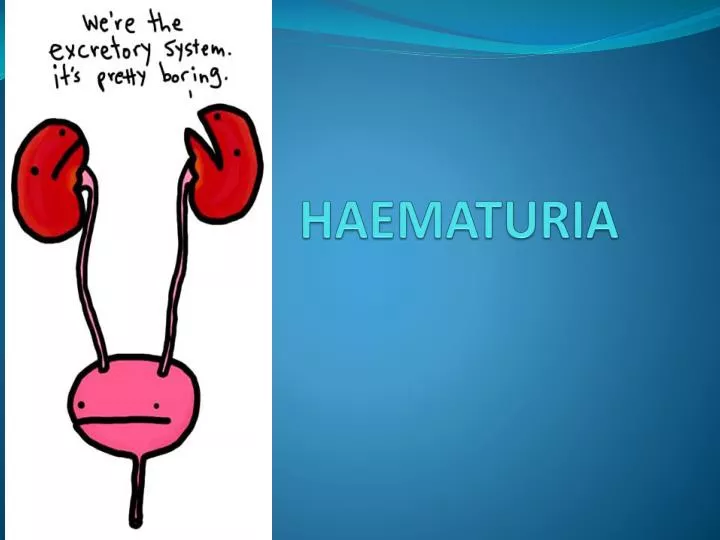 haematuria