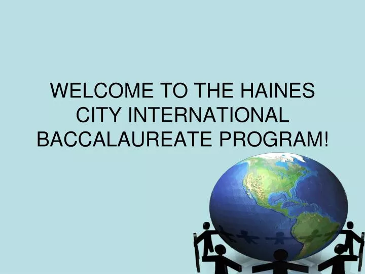 welcome to the haines city international baccalaureate program