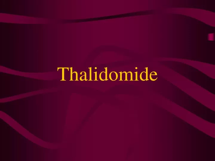 thalidomide