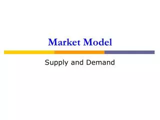 Market Model