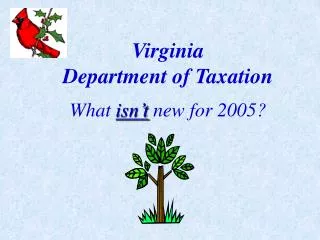 Virginia Department of Taxation