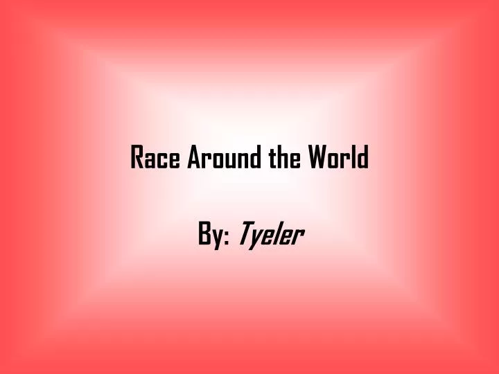 race around the world