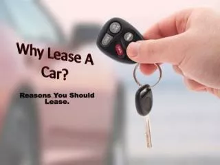Why Car Lease