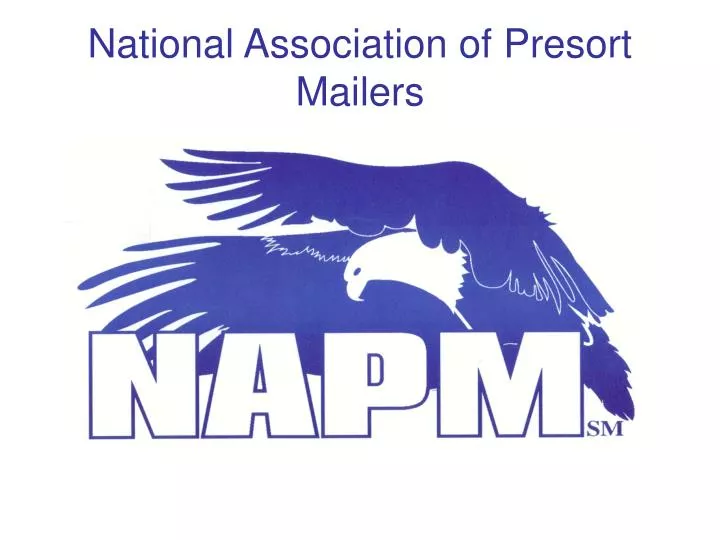 national association of presort mailers