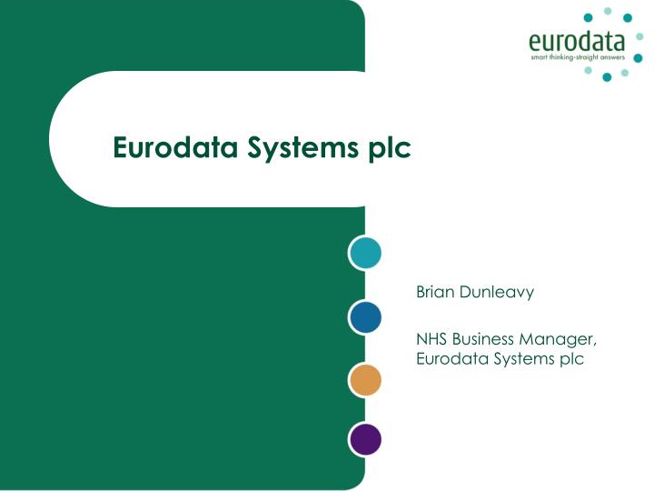 eurodata systems plc