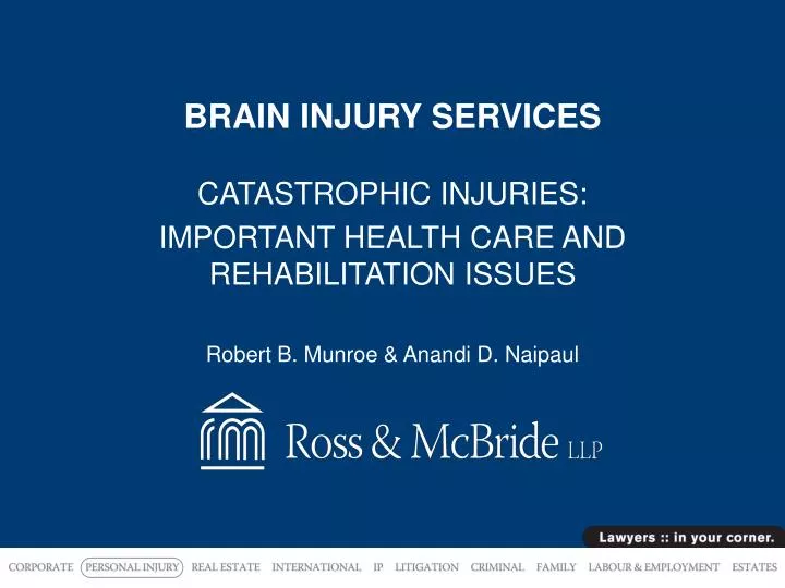 brain injury services