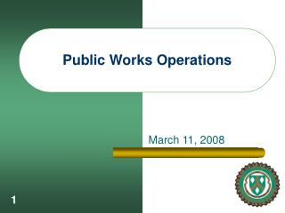 Public Works Operations