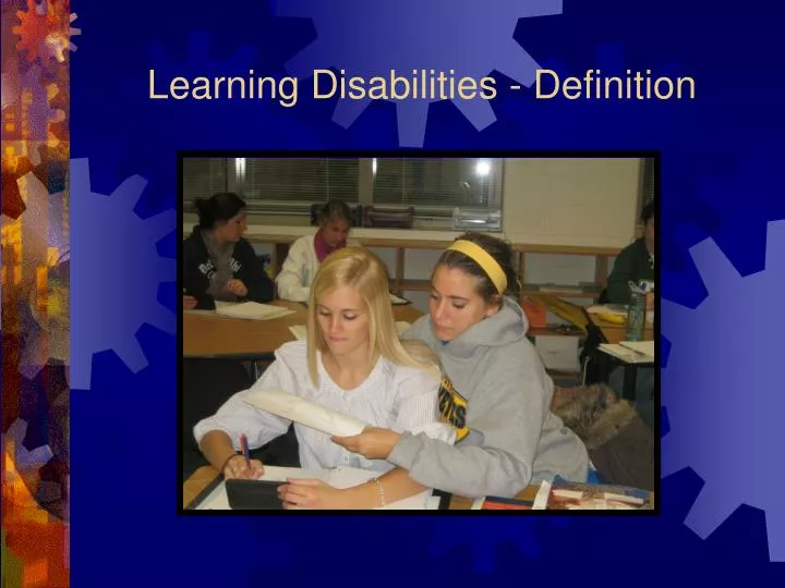 learning disabilities definition