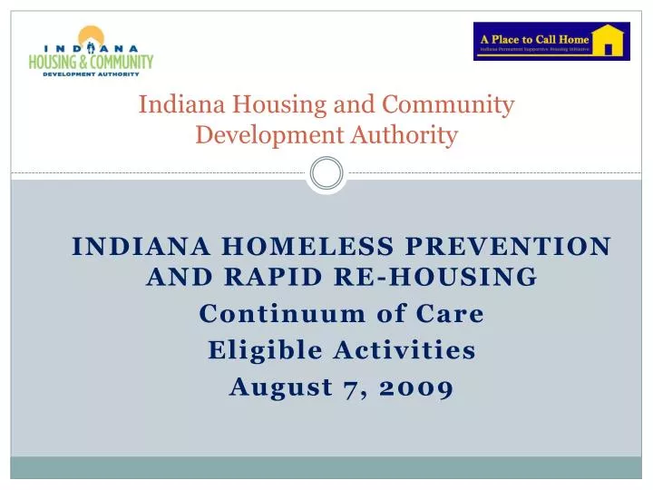 indiana housing and community development authority