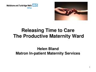Releasing Time to Care The Productive Maternity Ward Helen Bland Matron In-patient Maternity Services