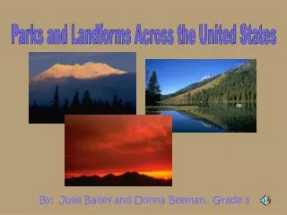 Parks and Landforms Across the United States