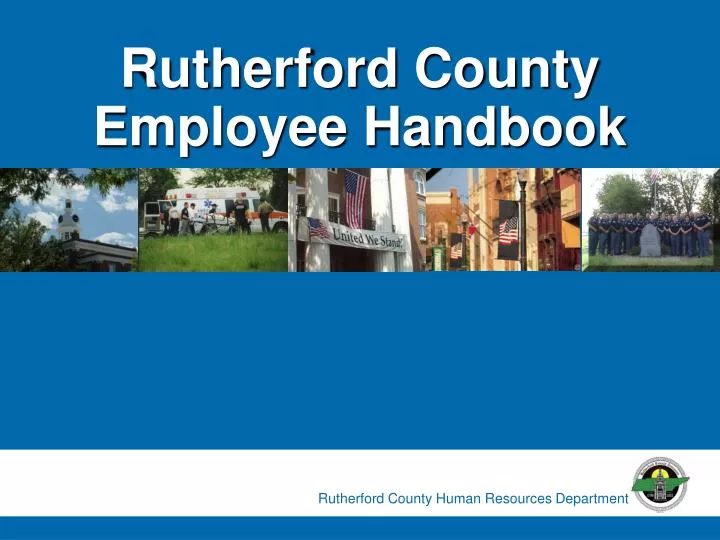 rutherford county employee handbook