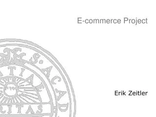 E-commerce Project