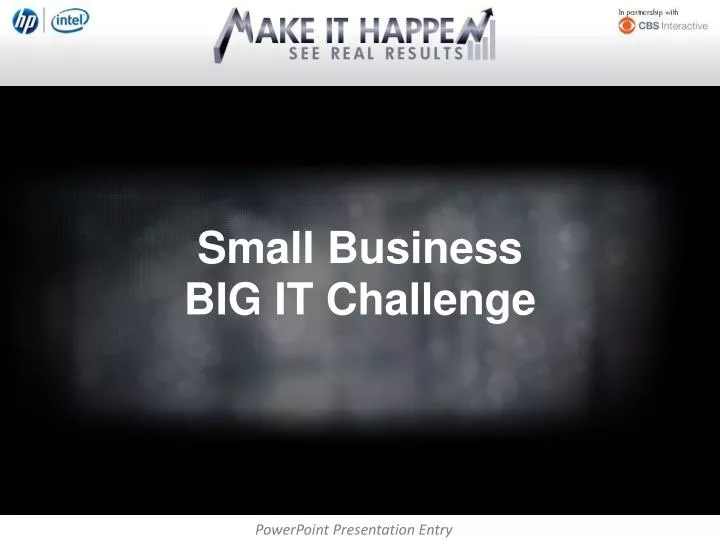small business big it challenge