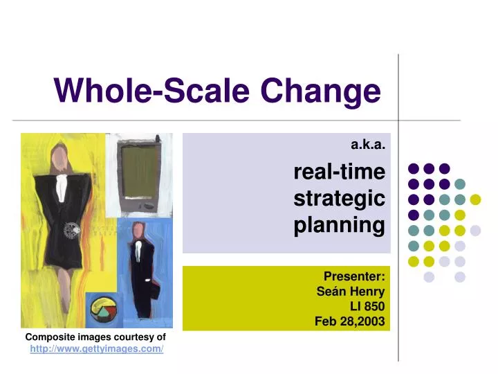 whole scale change