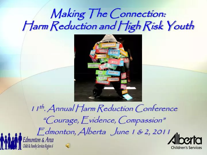 making the connection harm reduction and high risk youth