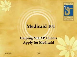 Medicaid 101