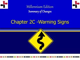 Chapter 2C -Warning Signs