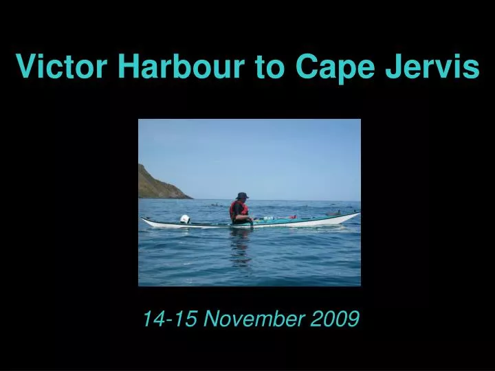 victor harbour to cape jervis