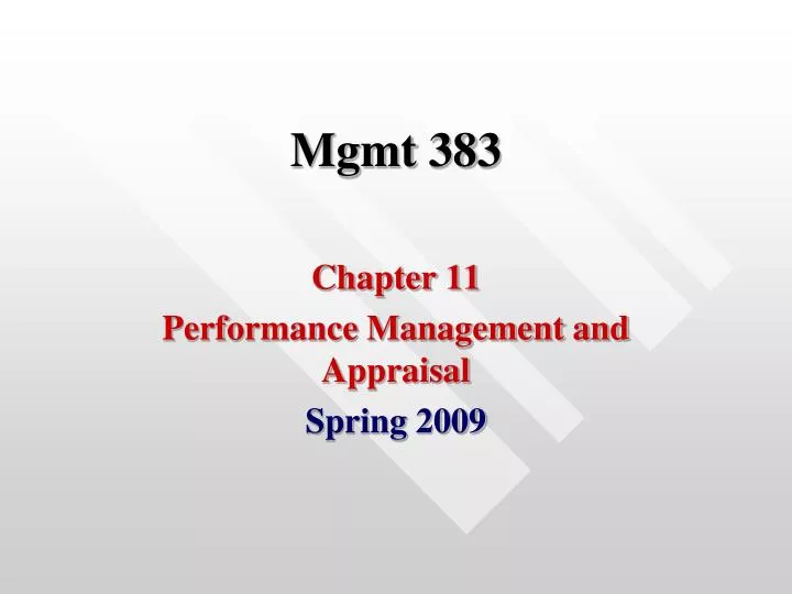 mgmt 383