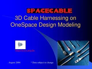 3D Cable Harnessing on OneSpace Design Modeling