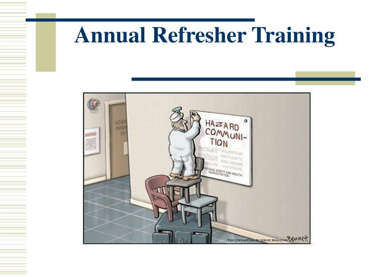 annual refresher training