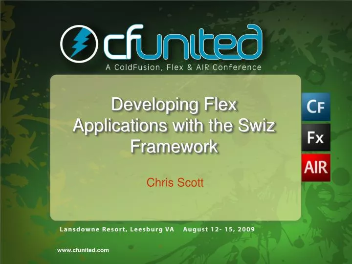 developing flex applications with the swiz framework