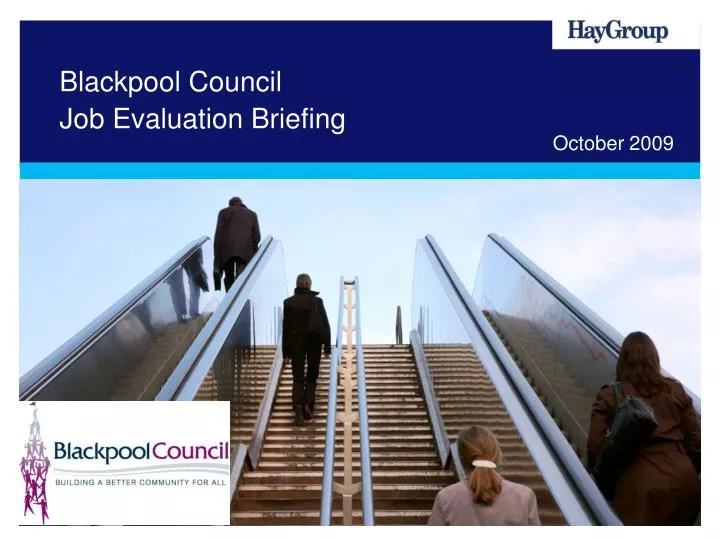 blackpool council job evaluation briefing