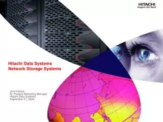 Hitachi Data Systems Network Storage Systems