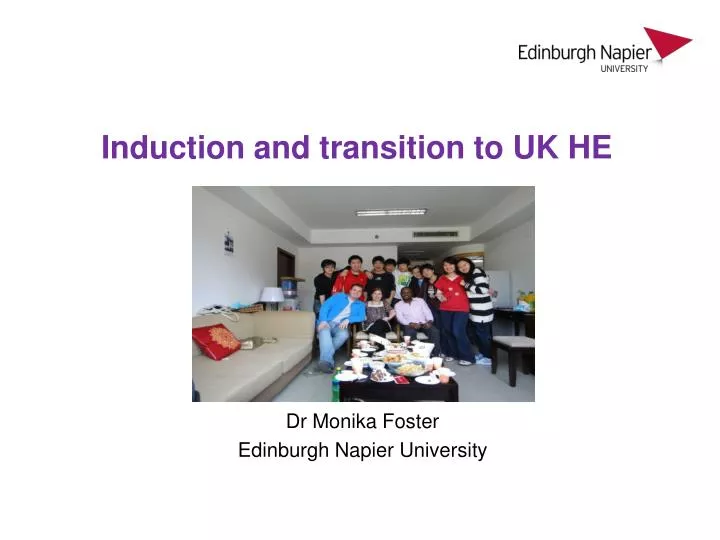 induction and transition to uk he