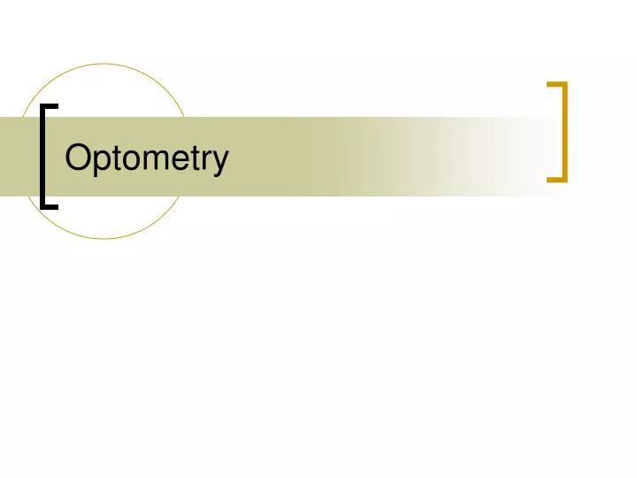 optometry
