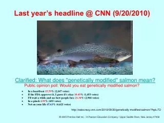 Last year’s headline @ CNN (9/20/2010)