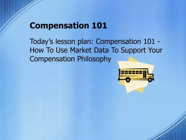 PPT - Compensation Philosophy PowerPoint Presentation, free