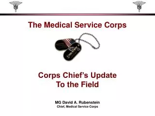 The Medical Service Corps