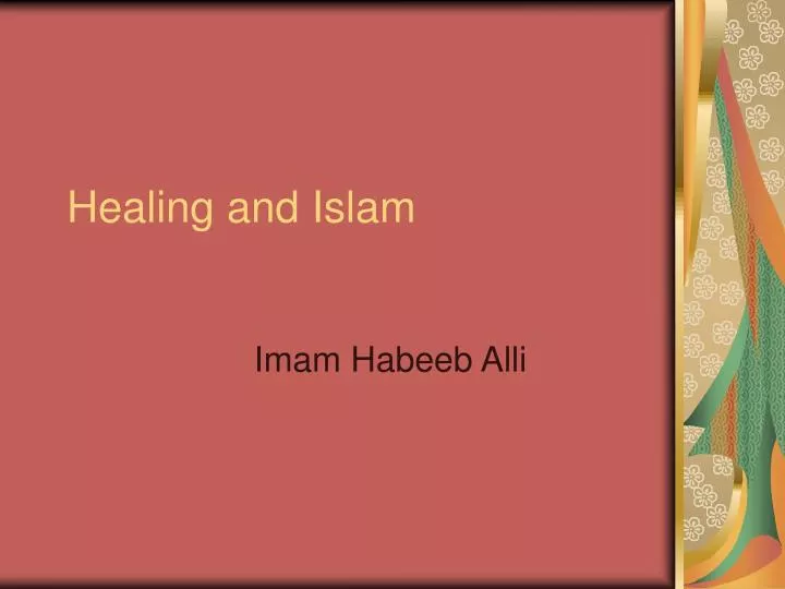 healing and islam