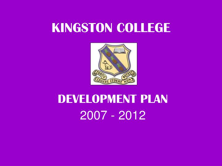 kingston college