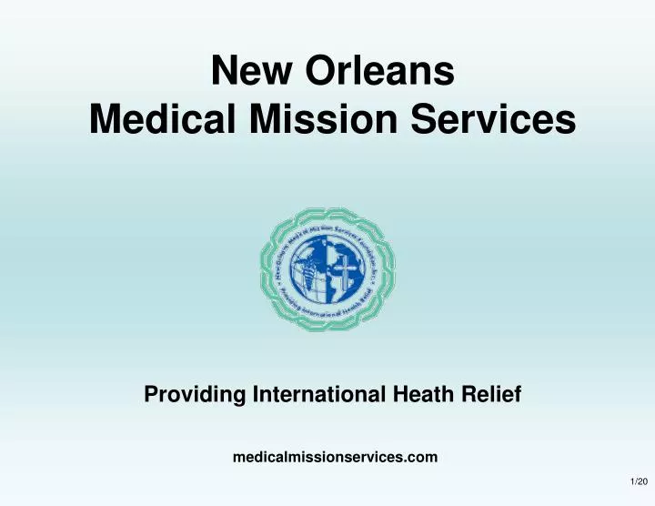 new orleans medical mission services