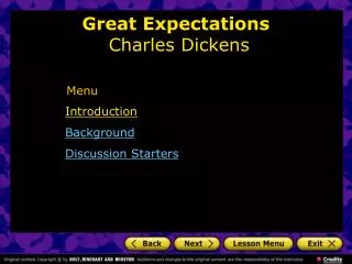 Great Expectations Charles Dickens
