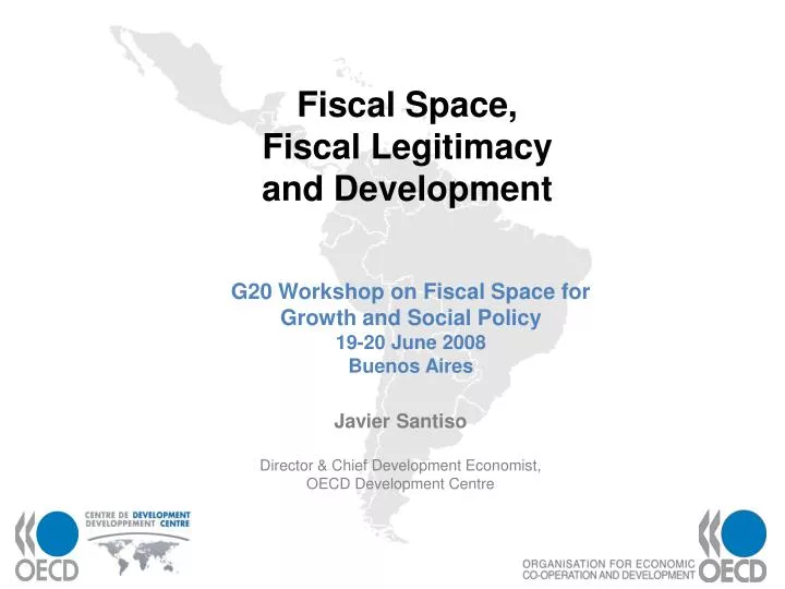 fiscal space fiscal legitimacy and development