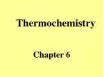 Thermochemistry - slide 1