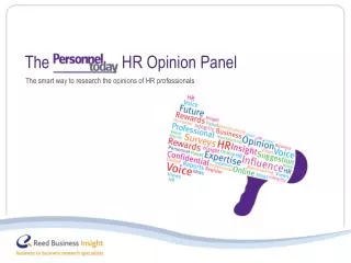 The smart way to research the opinions of HR professionals