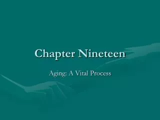 Chapter Nineteen